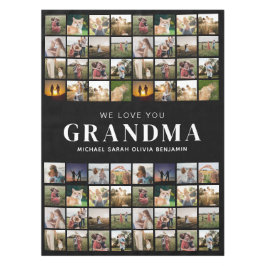 Wir Liebe Sie Oma 64 FotoCollage Tischdecke