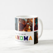 Wir Liebe Sie Oma Custom 6-Foto Kaffeetasse (VorderseiteRechts)