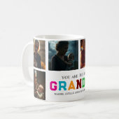 Wir Liebe Sie Oma Custom 6-Foto Kaffeetasse (Vorderseite Links)