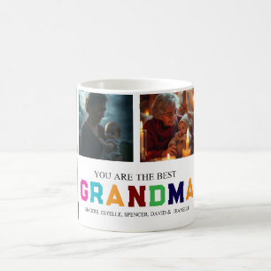Wir Liebe Sie Oma Custom 6-Foto Kaffeetasse