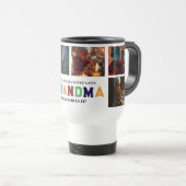 Wir Liebe Sie Oma Custom 6-Foto Reisebecher (VorderseiteRechts)
