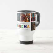 Wir Liebe Sie Oma Custom 6-Foto Reisebecher (VorderseiteRechts)