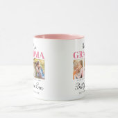Wir Liebe Sie Oma Custom Foto Collage Tasse (Zentrum)
