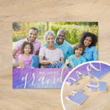 Wir Liebe Sie Oma Custom Foto Geschenk