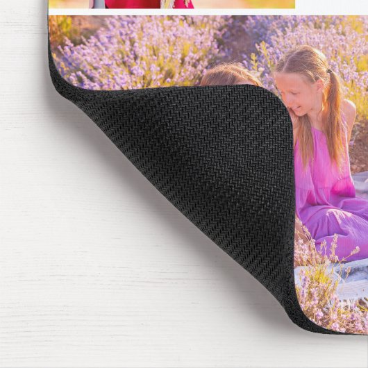 Wir Liebe Sie Oma Custom Grandkids Foto Mousepad (Ecke)