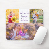 Wir Liebe Sie Oma Custom Grandkids Foto Mousepad (Mit Mouse)