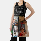 Wir Liebe Sie Oma | Elegantes Black 5 Foto Schürze (InSitu)