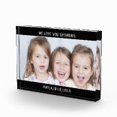 Wir Liebe Sie Oma Family Foto (Rechts)