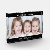 Wir Liebe Sie Oma Family Foto (Links)