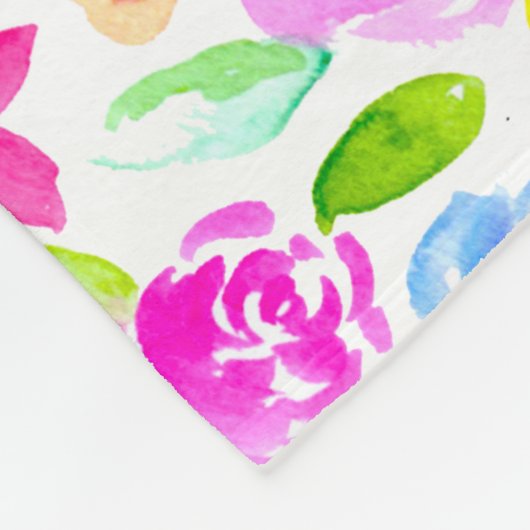 wir Liebe Sie Oma Foto Collage Blume Fleecedecke (Ecke)