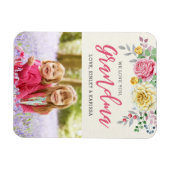 Wir Liebe Sie Oma | Foto Magnet (Horizontal)