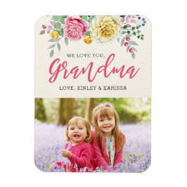 Wir Liebe Sie Oma | Foto Magnet