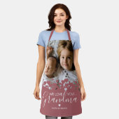 Wir Liebe Sie Oma Foto Schürze (Getragen)