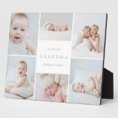 Wir Liebe Sie Oma FotoCollage Fotoplatte (Seite)