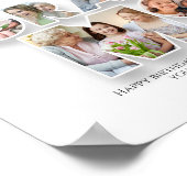 Wir Liebe Sie Oma FotoCollage Poster (Ecke)