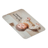 Wir Liebe Sie Oma Fotografie mit Typografie Mag Magnet (Rechte Seite)