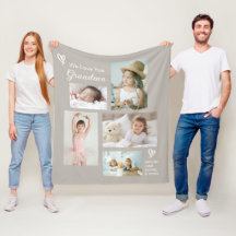 Wir Liebe Sie Oma Grandkids FotoCollage