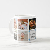 Wir Liebe Sie Oma individuelle Familienkollektion Kaffeetasse (Vorderseite Links)