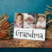 Wir Liebe Sie Oma mehrere Großkinder Fotos Fotoplatte (Seite)