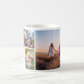 Wir Liebe Sie Oma Niedliche Großkinder Foto Kaffeetasse (Mittel)