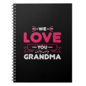 Wir Liebe Sie Oma Notizblock (Vorderseite)