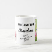 Wir Liebe Sie Oma Personalisiert Foto & Namen Kaffeetasse (Mittel)