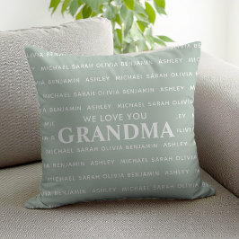Wir Liebe Sie Oma Personalisiert Kids Namen Kissen