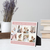 Wir Liebe Sie Oma Plaque Fotoplatte