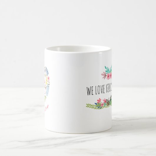 Wir Liebe Sie Oma Tasse (Mittel)