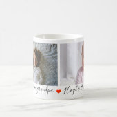 Wir Liebe Sie Opa 2 Foto personalisierte Fehler Kaffeetasse (Mittel)