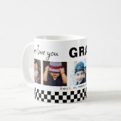 Wir Liebe Sie Opa 5 Fotos Keepake Kaffeetasse (Vorderseite Links)