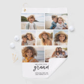 Wir Liebe Sie Opa - 7 Fotomaterial - Modern Golfhandtuch (Insitu)