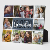 Wir Liebe Sie Opa FotoCollage Fotoplatte (Seite)