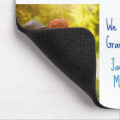 Wir Liebe Sie Opa Grandkids FotoCollage Mousepad (Ecke)