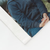 Wir Liebe Sie Opa | Herz-FotoCollage Fleecedecke (Ecke)