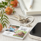 Wir Liebe Sie Opa Personalisiert Fotos Schlüsselan Schlüsselanhänger (Vorderseite rechts)