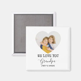 Wir Liebe Sie Opa | Personalisiert Magnet