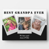 Wir Liebe Sie Opa Personalisierte FotoCollage Fotoplatte (Vorderseite)