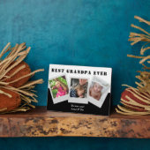 Wir Liebe Sie Opa Personalisierte FotoCollage Fotoplatte (Seite)