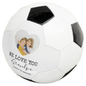 Wir Liebe Sie Opa | Personalisierter Fußballball Fußball (Dreiviertel)