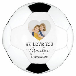 Wir Liebe Sie Opa | Personalisierter Fußballball Fußball