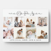 Wir Liebe Sie, Opa Plaque Fotoplatte (Vorderseite)