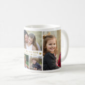 Wir Liebe Sie Papa 5 FotoCollage Kaffeetasse (VorderseiteRechts)
