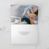 Wir Liebe Sie Papa handgeschriebene Script-Foto-Ka Karte (Innenseite)