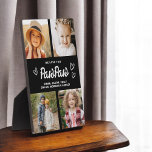 Wir Liebe Sie PawPaw Grandpa Foto Collage Fotoplatte<br><div class="desc">Die PawPaw We Liebe You Heart Modern Foto Collage Plaque ist ein berührendes und personalisiertes Geschenk, das Ihre Liebe für Ihren Großvater zeigt. Diese hübsch gestaltete Gedenktafel besticht durch eine herzförmige Collage aus Foto, mit der Sie Ihre Lieblingsfamilienfotos in einem modernen und stilvollen Layout hinzufügen können. Die herzliche Nachricht "Wir...</div>