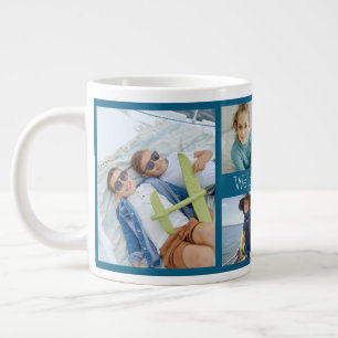 Wir Liebe Sie Pop Großvater 6 Foto Jumbo-Tasse