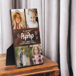 Wir Liebe Sie PopPop Rustic Holzfoto Collage Fotoplatte<br><div class="desc">Die PopPop We Liebe You Heart Modern Foto Collage Plaque ist ein berührendes und personalisiertes Geschenk, das Ihre Liebe für Ihren Großvater präsentiert. Diese hübsch gestaltete Gedenktafel besticht durch eine herzförmige Collage aus Foto, mit der Sie Ihre Lieblingsfamilienfotos in einem modernen und stilvollen Layout hinzufügen können. Die herzliche Nachricht "Wir...</div>