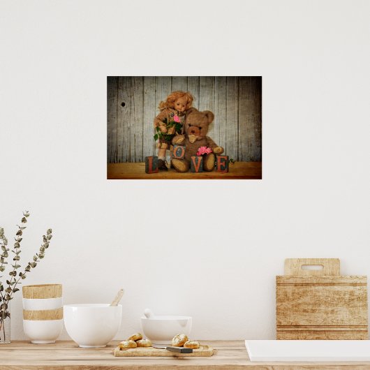 Wir Liebe Sie Poster (Küche)