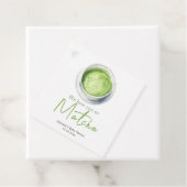 Wir Liebe Sie so Matcha Baby Dusche Geschenkanhänger (Beispiel)