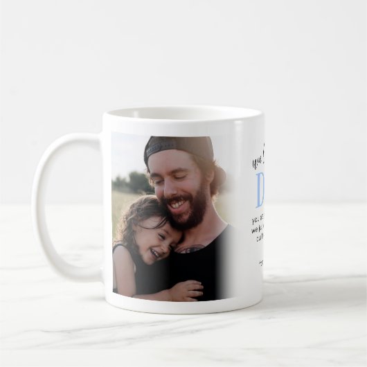 Wir Liebe Sie Vater 2 Foto Kaffee Tasse (Links)